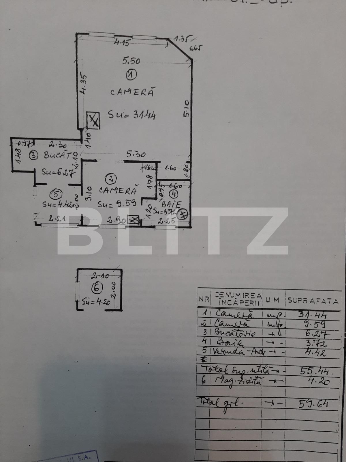 Apartament de vânzare 2 camere Central - 59711AV | BLITZ Cluj-Napoca | Poza11