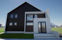 Casa individuala, 170 mp utili, 450 mp teren  