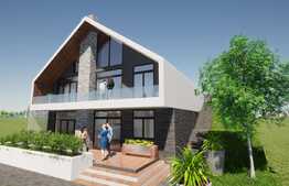 Casa individuala, 170 mp utili, 450 mp teren  