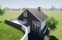 Casa individuala, 170 mp utili, 450 mp teren  