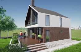 Casa individuala, 170 mp utili, 450 mp teren  