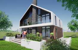 Casa individuala, 170 mp utili, 450 mp teren  