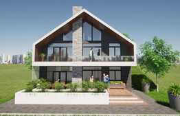 Casa individuala, 170 mp utili, 450 mp teren  