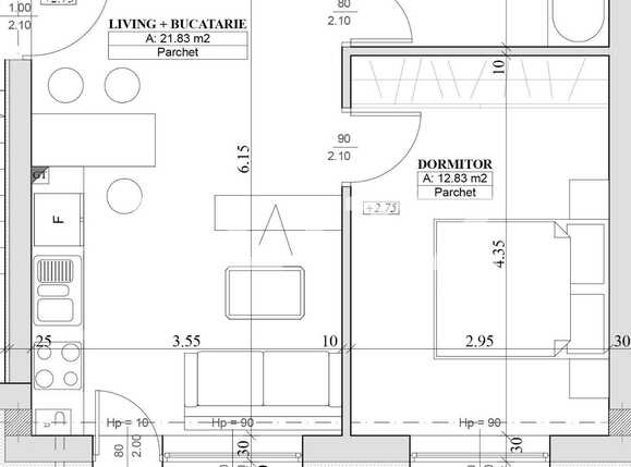 Apartament de vânzare 2 camere Apahida - 59780AV | BLITZ Cluj-Napoca | Poza2