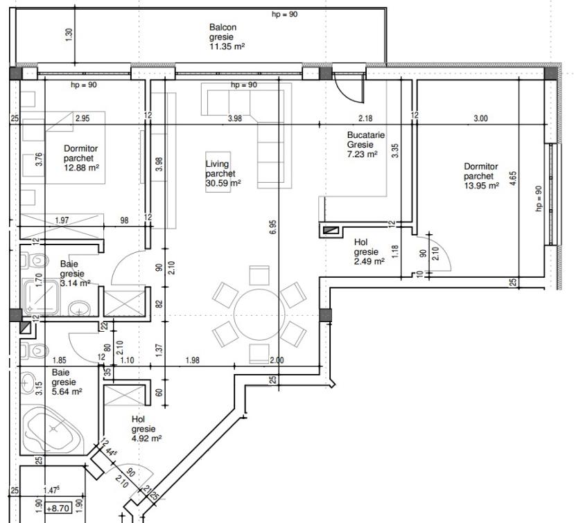 Apartament de vânzare 3 camere Floreşti - 59815AV | BLITZ Cluj-Napoca | Poza1