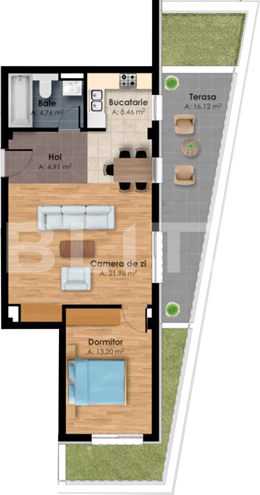 Apartament de vânzare 2 camere Central - 59837AV | BLITZ Cluj-Napoca | Poza7