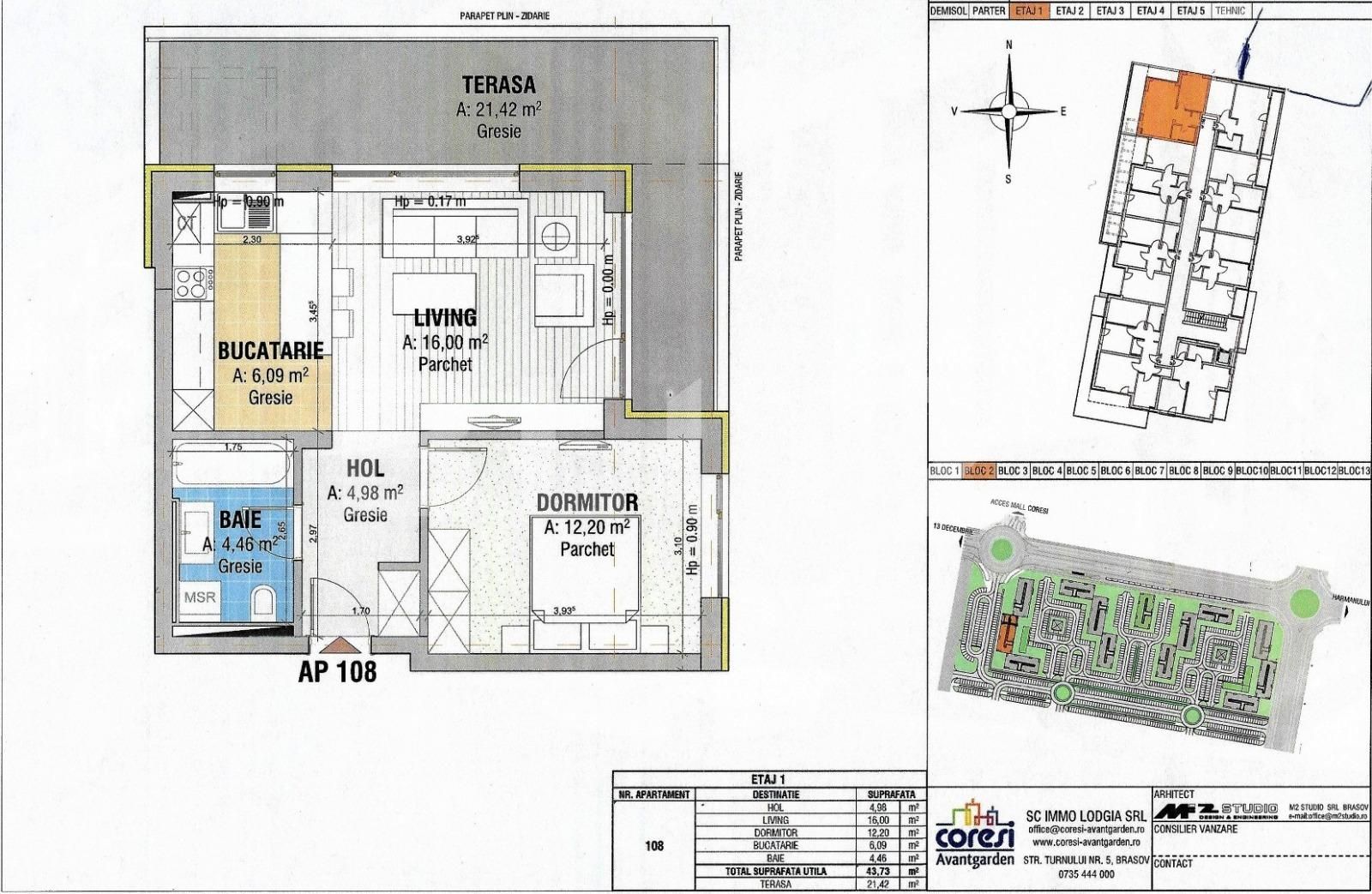 Apartament de închiriat 2 camere Tractorul - 59895AI | BLITZ Brașov | Poza7