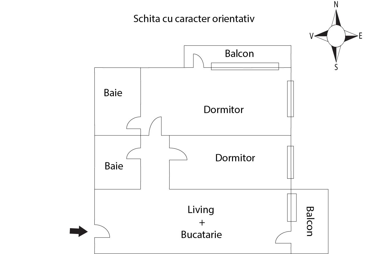 Apartament de vânzare 3 camere Floreşti - 59899AV | BLITZ Cluj-Napoca | Poza1