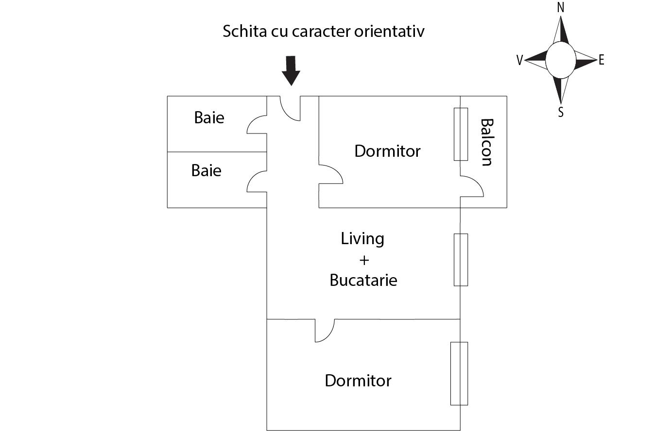 Apartament de vânzare 3 camere Floreşti - 59900AV | BLITZ Cluj-Napoca | Poza1