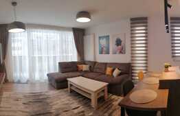 Apartament de lux, 55 mp, decomandat, parcare, terasa 18 mp, zona Astra