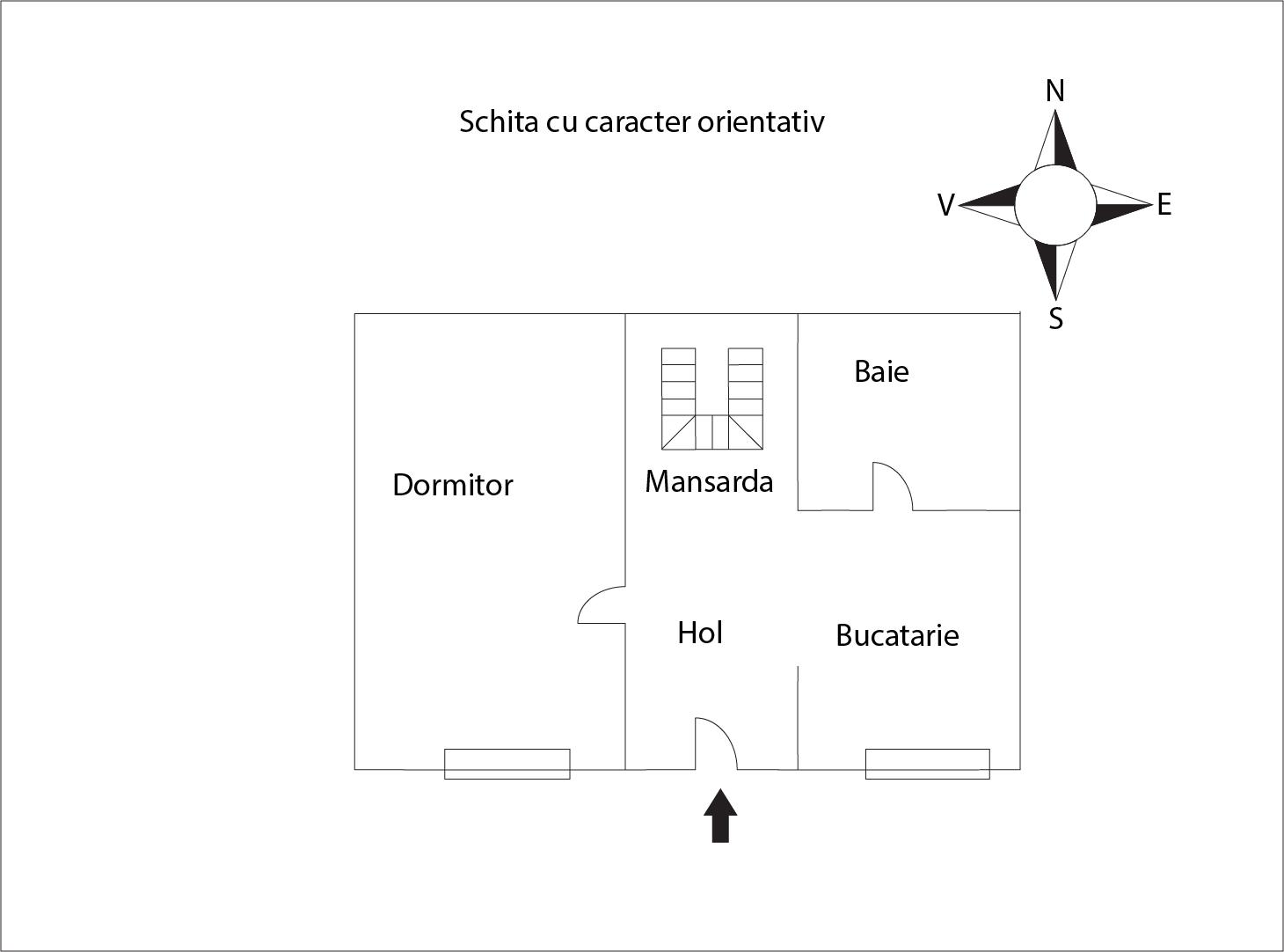 Garsonieră de vânzare Semicentral - 59978AV | BLITZ Cluj-Napoca | Poza1