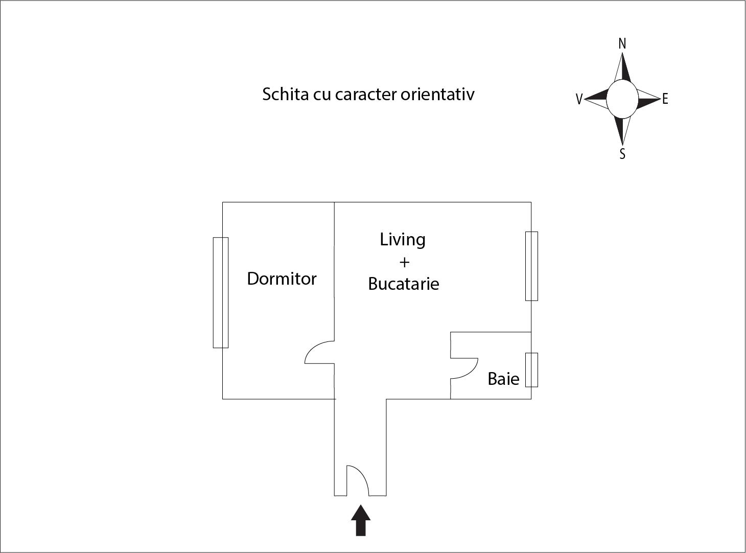 Garsonieră de vânzare Gheorgheni - 60025AV | BLITZ Cluj-Napoca | Poza1