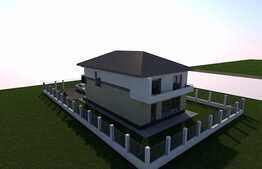 Casa individuala, la rosu, 240 mp utili, 1000 mp teren, in Gilau!