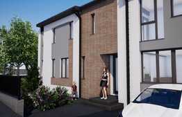 Oferta unica! Casa individuala cuplata 110 mp, teren 250 mp, zona de case, acces rapid spre centru, panorama!