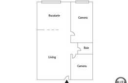 De vanzare apartament cu 3 camere ,decomandat, cu loc parcare in zona Baumax