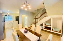 Apartament cu 3 camere, 100 mp, mobilat lux, gradina, parcare, zona Luminia Residence