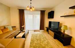 Apartament cu 3 camere, 100 mp, mobilat lux, gradina, parcare, zona Luminia Residence