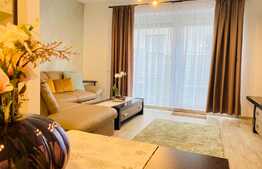 Apartament cu 3 camere, 100 mp, mobilat lux, gradina, parcare, zona Luminia Residence