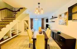 Apartament cu 3 camere, 100 mp, mobilat lux, gradina, parcare, zona Luminia Residence