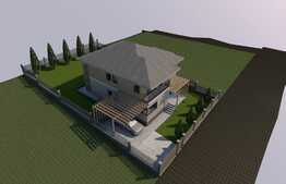  Casa individuala, 120 mp utili, teren de 474 mp, zona Terra Gardens! 