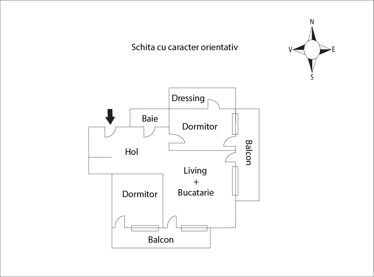 Apartament de vânzare 3 camere Europa - 60055AV | BLITZ Cluj-Napoca | Poza1
