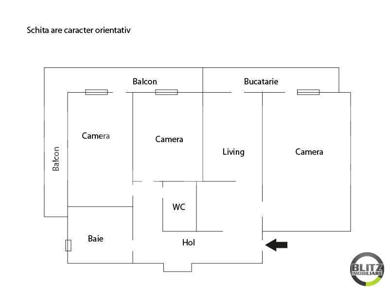 Apartament de vânzare 3 camere Zorilor - 6009AV | BLITZ Cluj-Napoca | Poza11