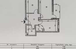 Apartament decomandat, cu 2 camere, 56,5 mp, rate fara dobanda, direct de la dezvoltator!