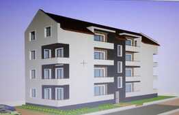 3 camere, 66 mp utili, 2 terase, semifinisat, Apahida!