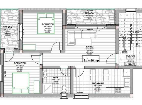 Apartament de vânzare 3 camere Apahida - 60104AV | BLITZ Cluj-Napoca | Poza2
