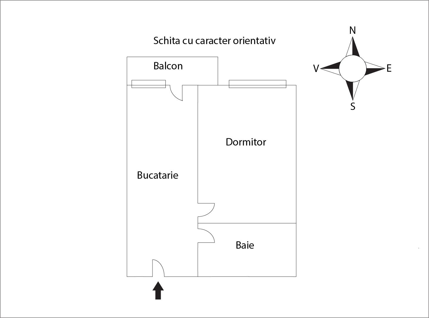 Garsonieră de vânzare Floreşti - 60132AV | BLITZ Cluj-Napoca | Poza1