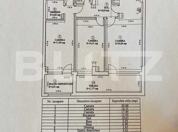 Apartament de vânzare 3 camere Tractorul - 60157AV | BLITZ Brașov | Poza11