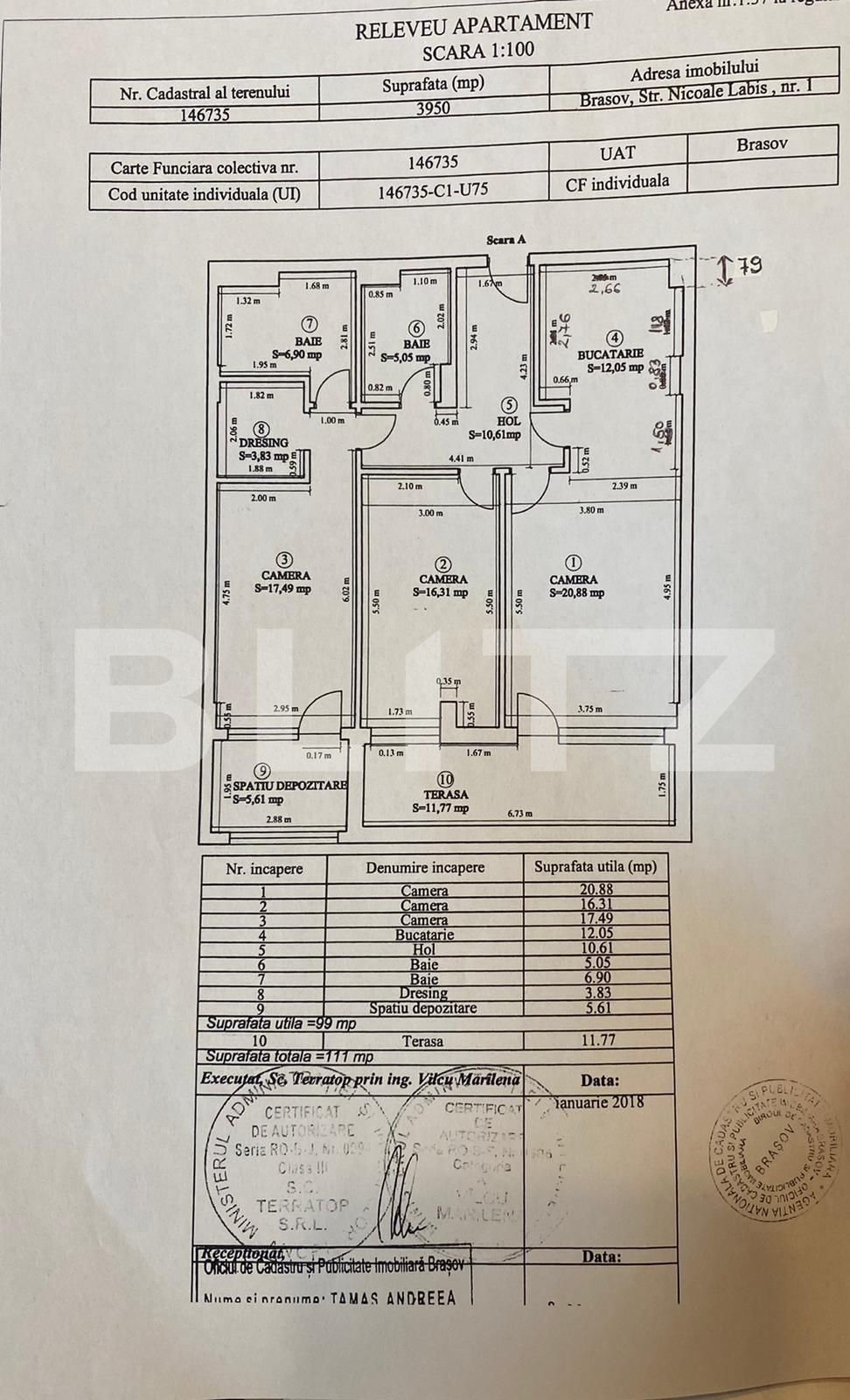 Apartament de vânzare 3 camere Tractorul - 60157AV | BLITZ Brașov | Poza11