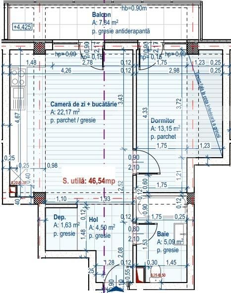 Apartament de vânzare 2 camere Baciu - 60307AV | BLITZ Cluj-Napoca | Poza2