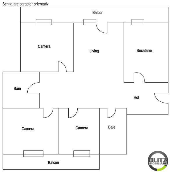 Apartament de vânzare 4 camere Manastur - 6031AV | BLITZ Cluj-Napoca | Poza1