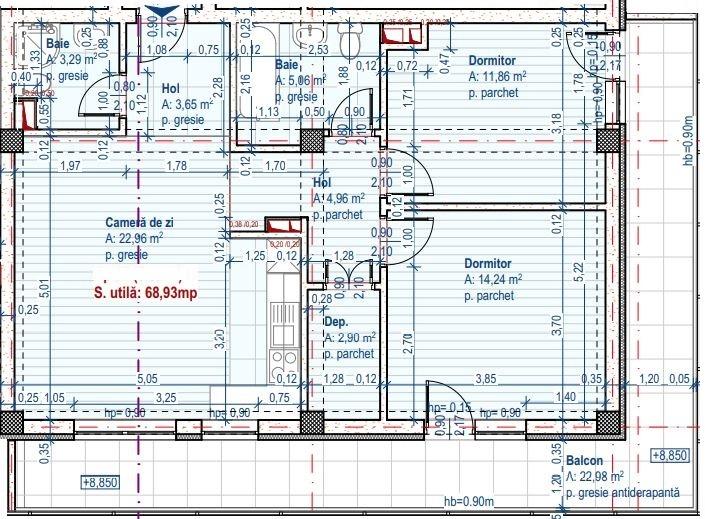Apartament de vânzare 3 camere Baciu - 60331AV | BLITZ Cluj-Napoca | Poza2