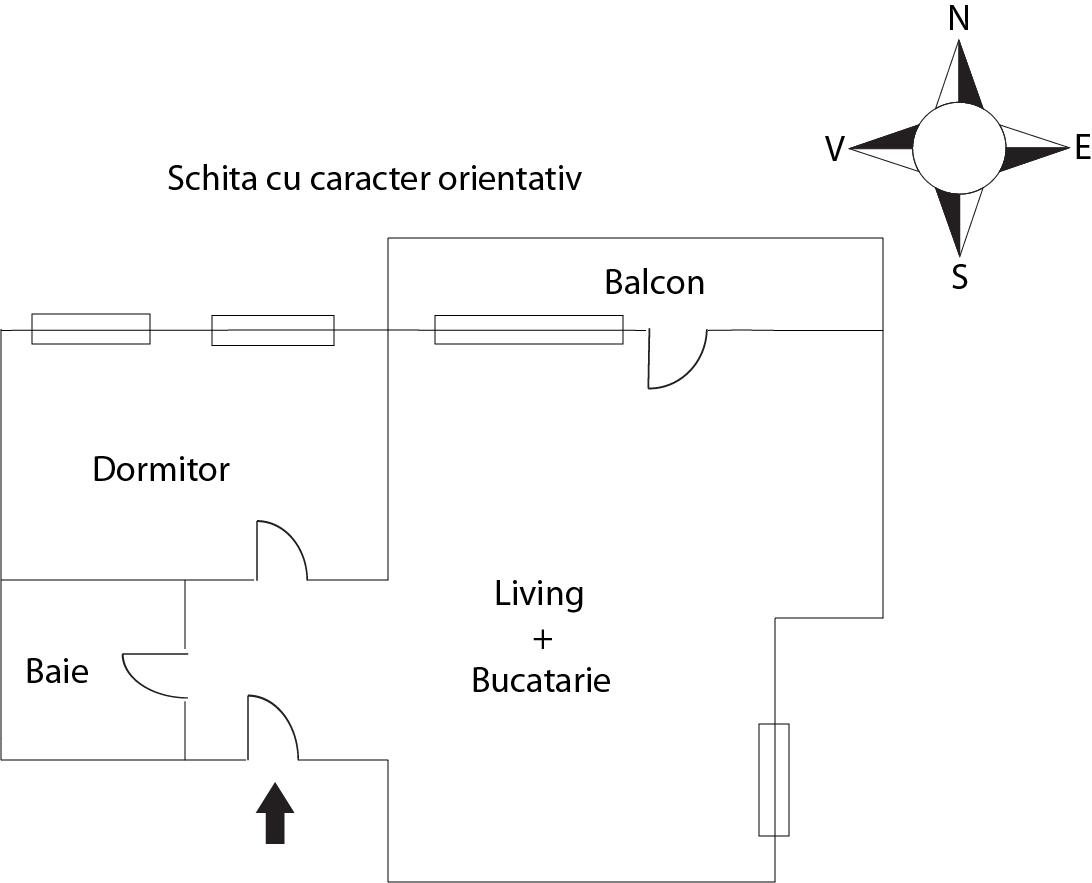 Apartament de vânzare 2 camere Central - 60363AV | BLITZ Cluj-Napoca | Poza1