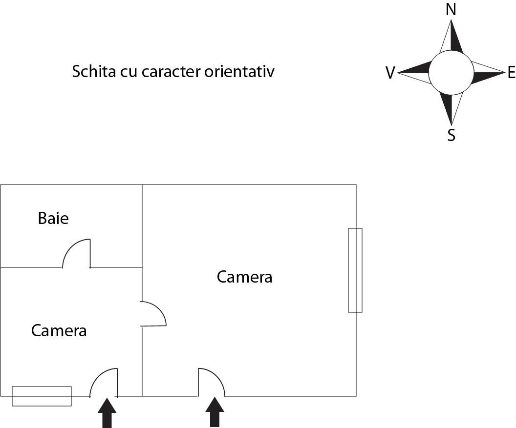 Apartament de vânzare 2 camere Central - 60365AV | BLITZ Cluj-Napoca | Poza1