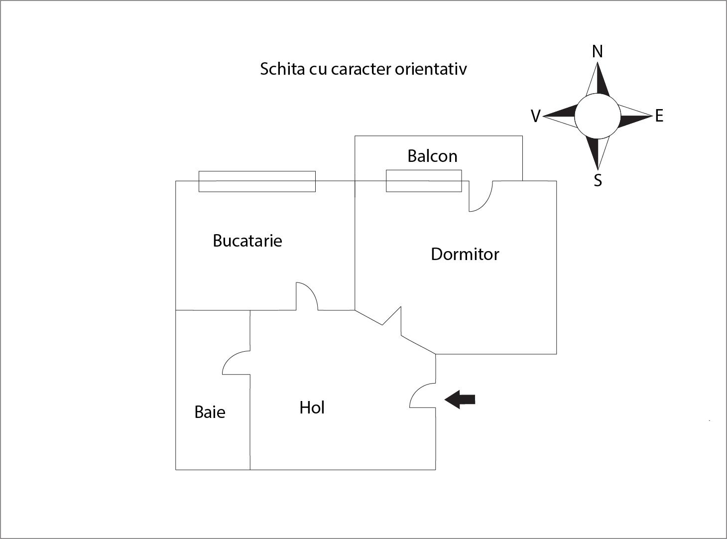 Garsonieră de vânzare Floreşti - 60366AV | BLITZ Cluj-Napoca | Poza1