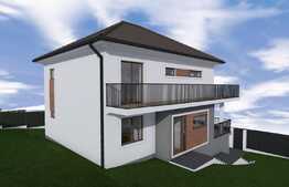 Casa individuala noua, 212 mp utili, 600 mp teren!