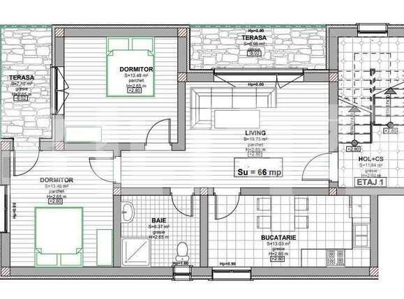 Apartament de vânzare 3 camere Apahida - 60506AV | BLITZ Cluj-Napoca | Poza1