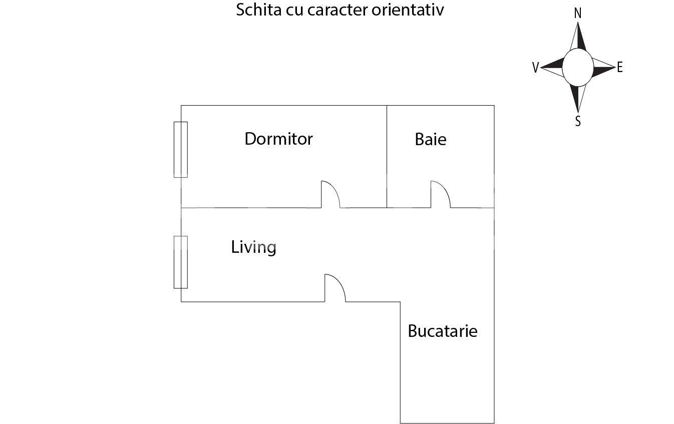 Garsonieră de vânzare Central - 60513AV | BLITZ Cluj-Napoca | Poza1