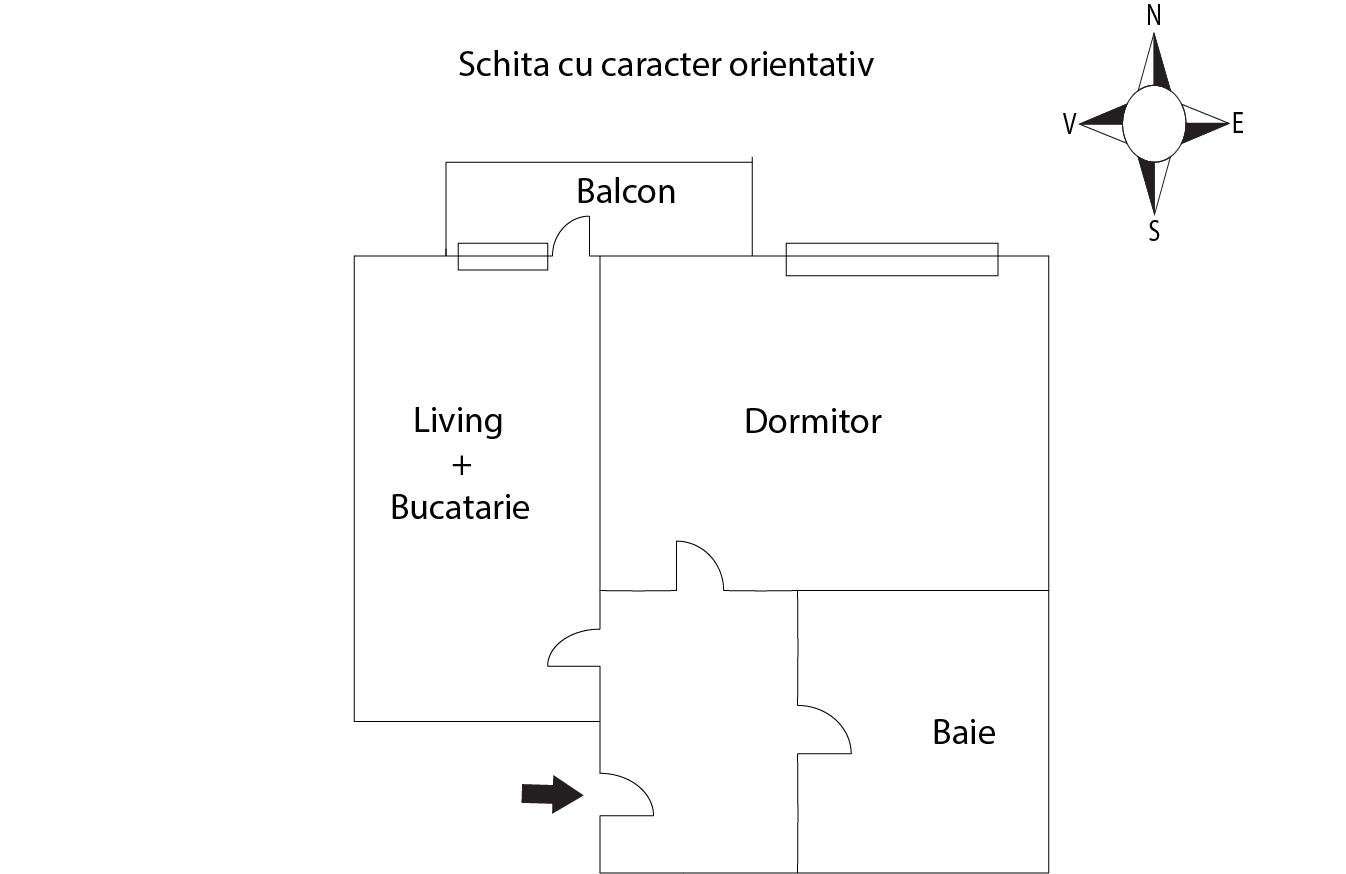 Apartament de vânzare 2 camere Floreşti - 60530AV | BLITZ Cluj-Napoca | Poza1