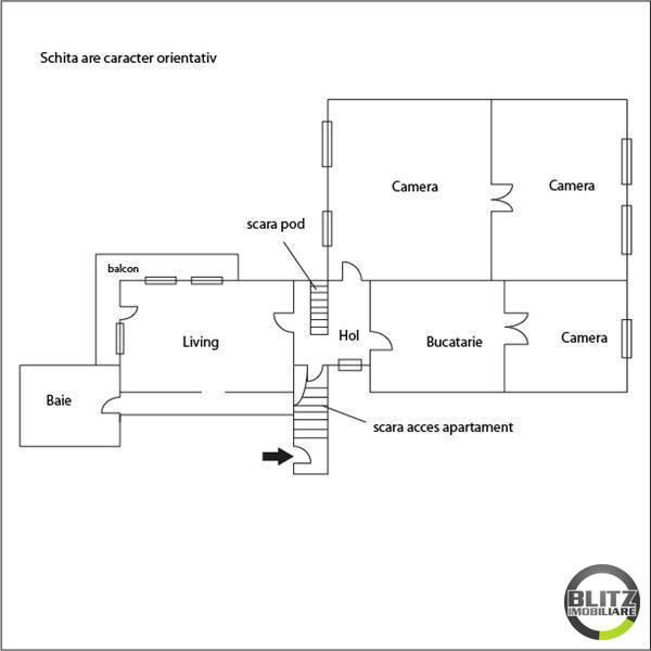 Apartament de vânzare 4 camere Central - 6054AV | BLITZ Cluj-Napoca | Poza1