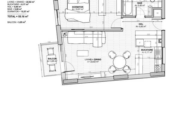 Apartament de vânzare 2 camere Central - 60562AV | BLITZ Cluj-Napoca | Poza1