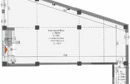 Spatiu comercial semifinisat cu CF, 136 mp, zona Semicentrala!