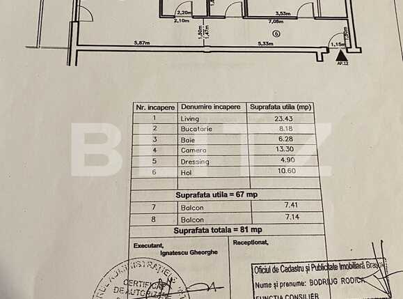 Apartament de vânzare 2 camere Tractorul - 60602AV | BLITZ Brașov | Poza11