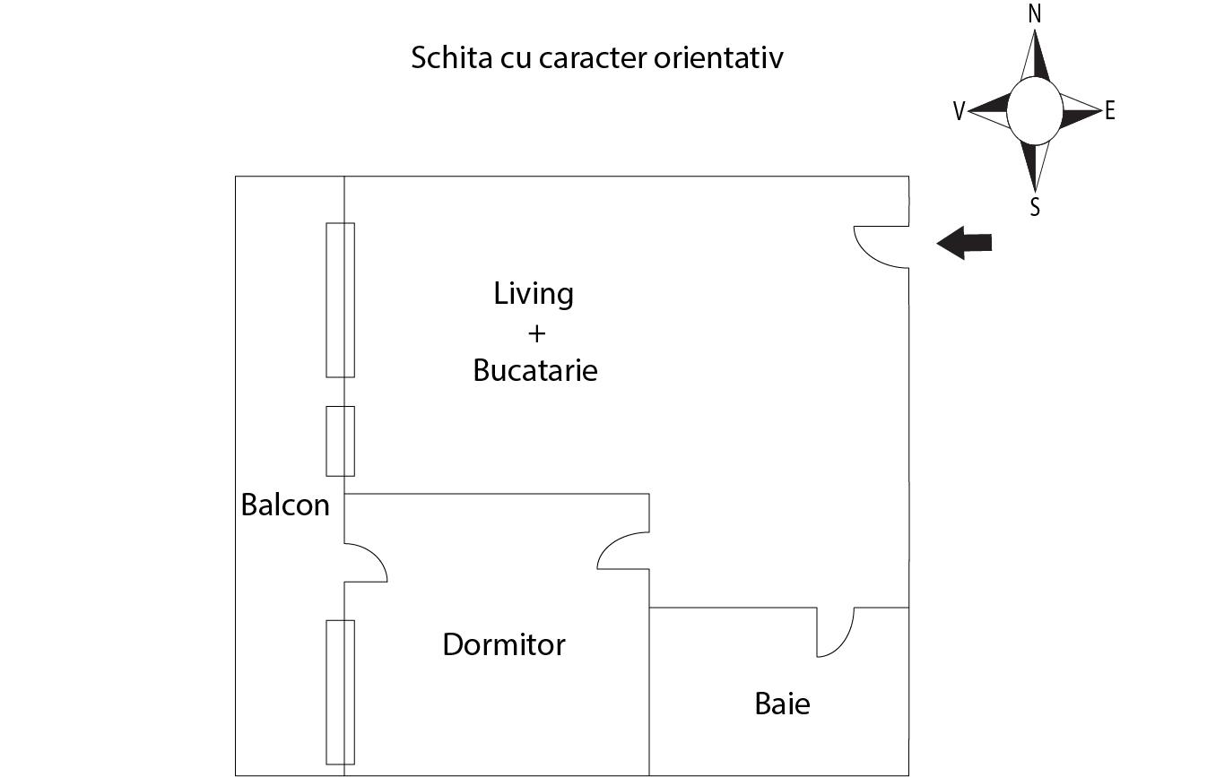 Apartament de vânzare 2 camere Floreşti - 60612AV | BLITZ Cluj-Napoca | Poza1