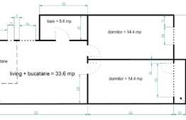 Apartament 3 camere, 68mp, zona Tineretului!