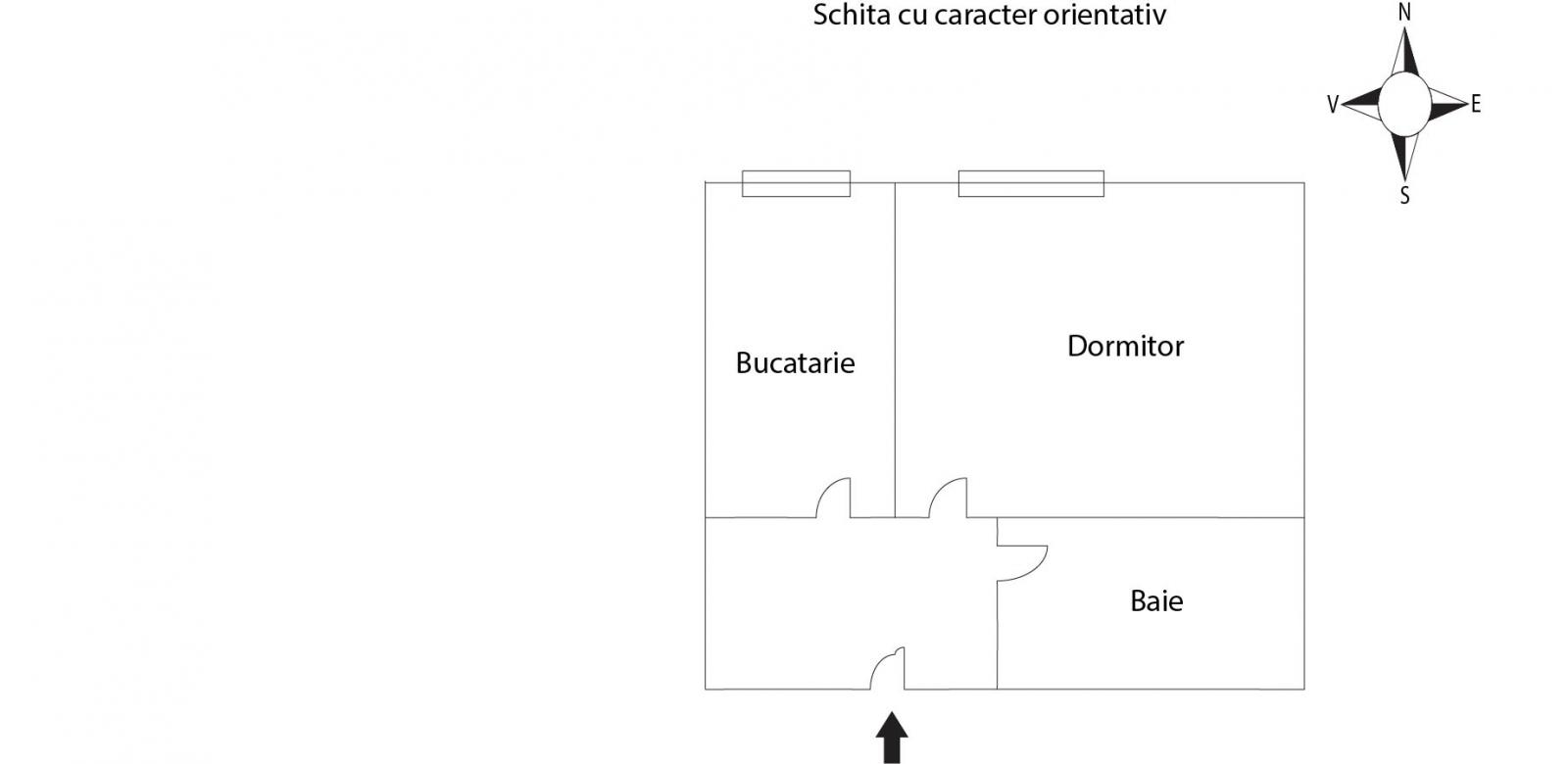 Garsonieră de vânzare Marasti - 60641AV | BLITZ Cluj-Napoca | Poza1
