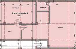 Spatiu comercial modern 115 mp, zona Auchan Iris!